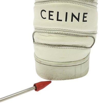 Celine - Z Trainer Ct-03 Leather High-cut Sneakers - 35 - White - Women's