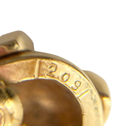 Chanel Earrings Metal Coco Mark Gold