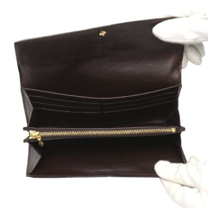 Louis Vuitton M93524 Vernis Long Wallet With Two-fold Zipper Portefeuille Sarah