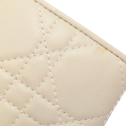 Christian DIOR Cannage Key Case Calf Women