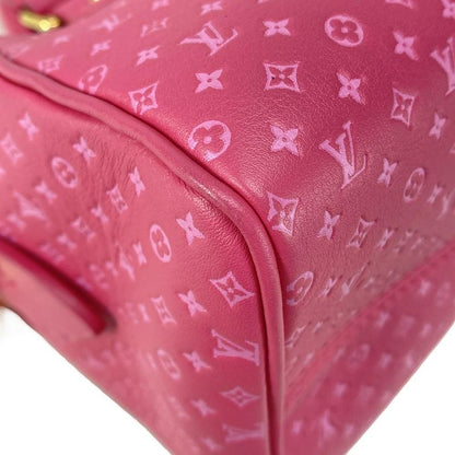 Louis Vuitton Handbag Nanogram Speedy Bandoliere 20 M22286 Rose Leather Cowhide