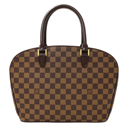 Louis Vuitton Bag Damier Women's Branded Handbag Sariah Orizontal N51282 Brown