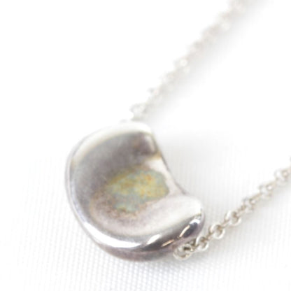 925 Silver Tiffany & Co Elsa Peretti Beans Necklace 28g