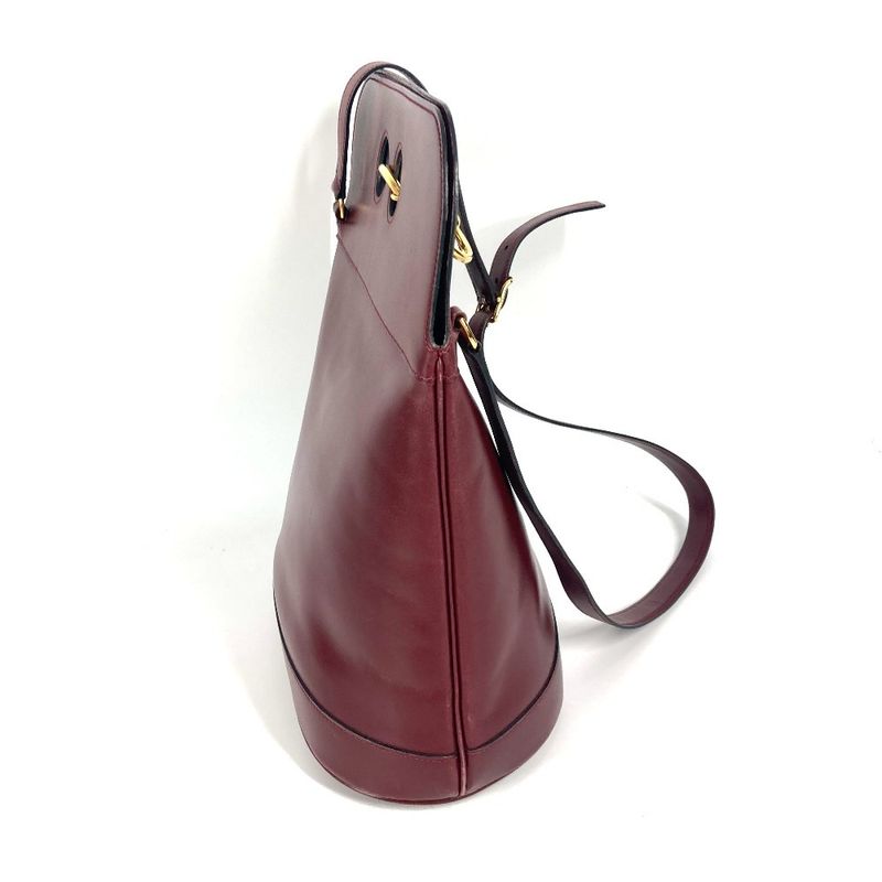 Hermes Shoulder Bag Alix Leather Bordeaux