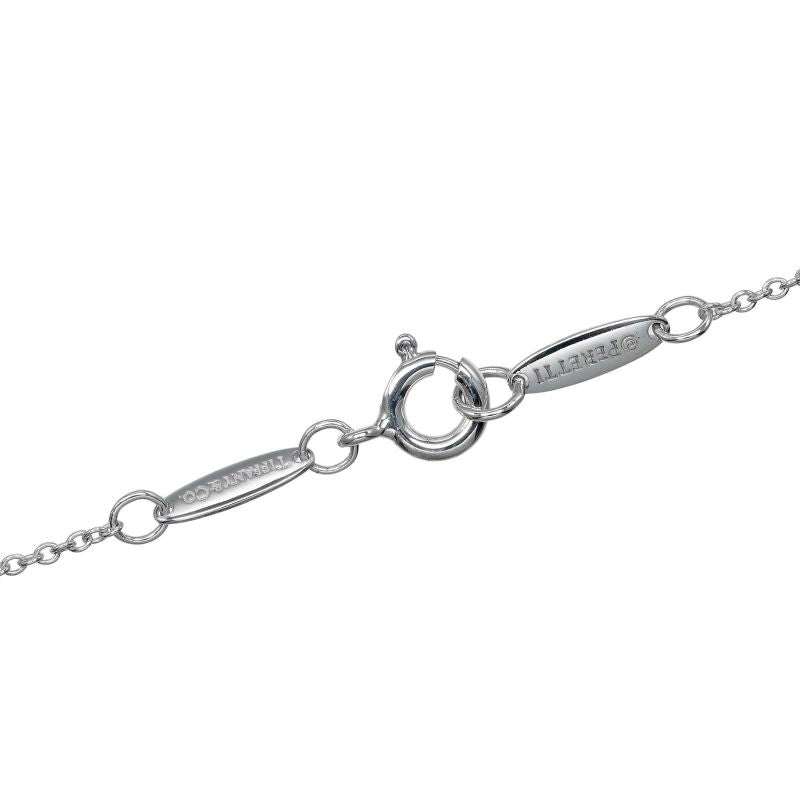 Tiffany & Co Open Cross Silver 925 Ladies 3.28g Necklace