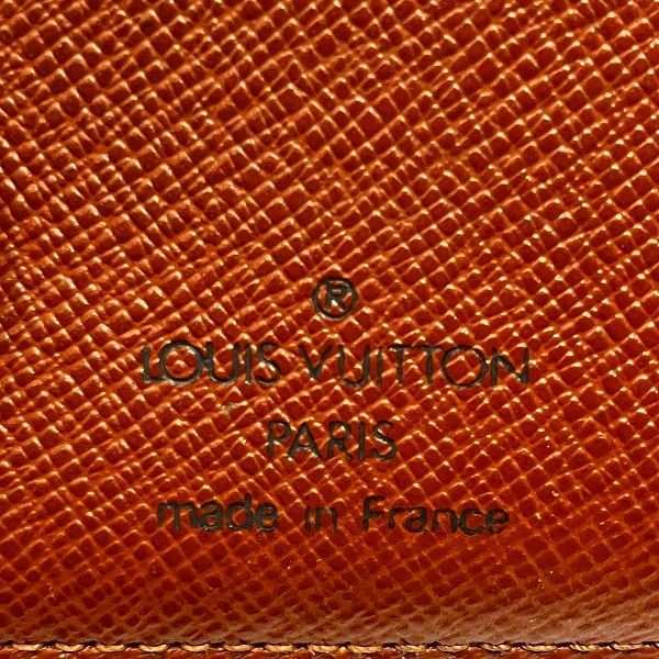 Louis Vuitton Monogram Porte Monevier Viennois M61663 Clasping Bifold Wallet