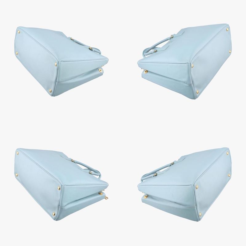 Prada Galleria Blue Saffiano Leather Bn227464