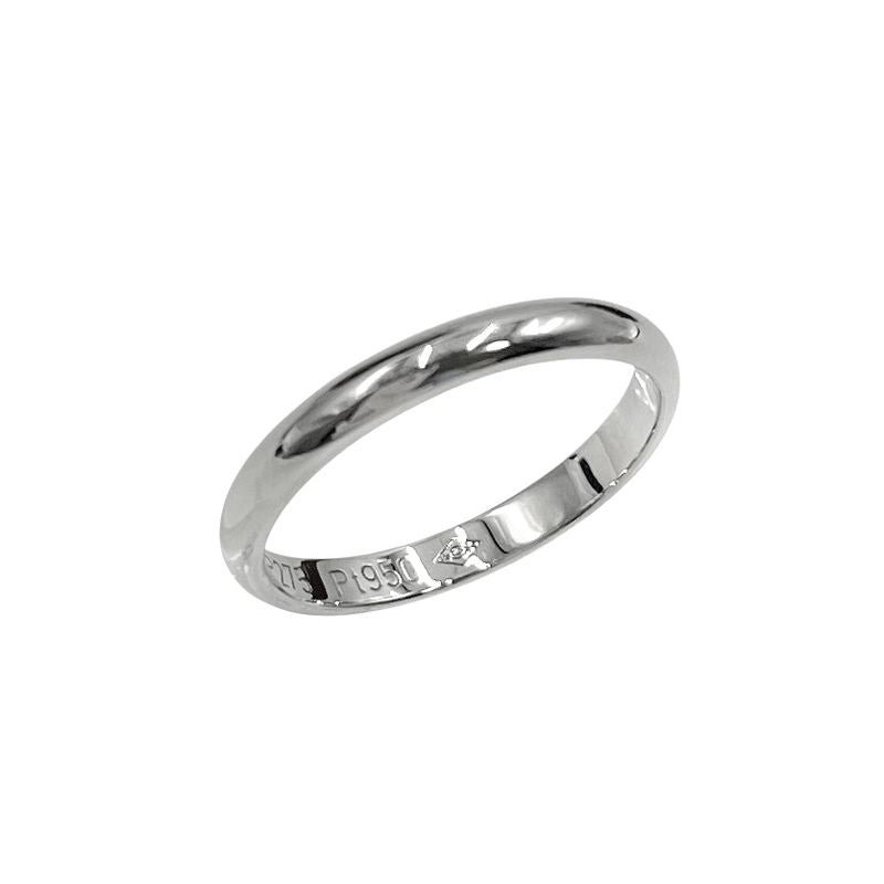 Cartier Ring - Pt950 Platinum #7 Pt950 Platinum #7 Wedding Simple Silver