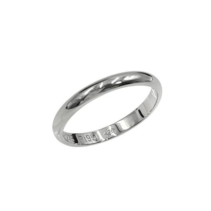 Cartier Ring - Pt950 Platinum #7 Pt950 Platinum #7 Wedding Simple Silver