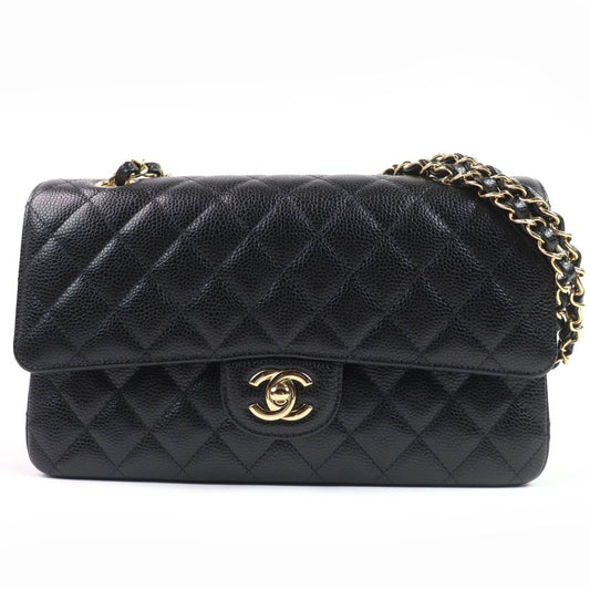 CHANEL A01112 Matelasse 25 Caviar Skin Coco Mark Random Serial Chain Shoulder