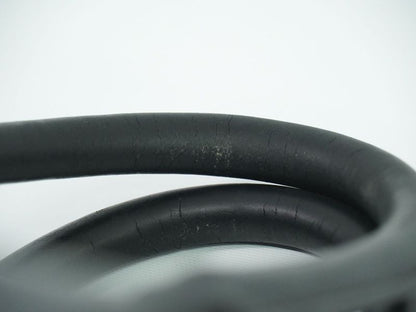 Authentic Christian DIOR Trotter Handbag Canvas Leather Gray Black Trotter Bag