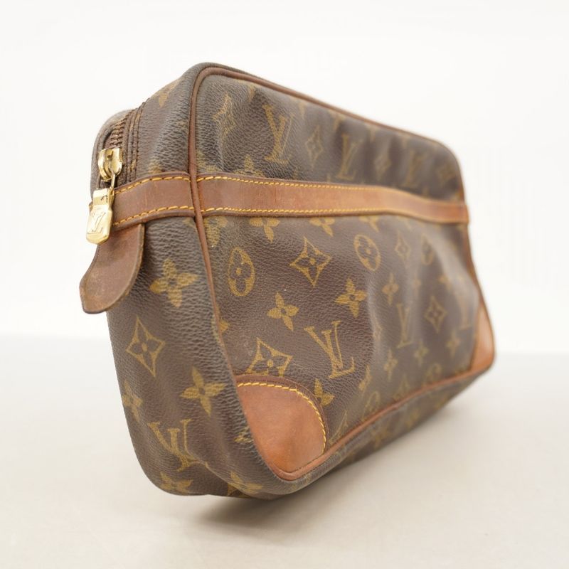 Louis Vuitton Clutch Bag Monogram Compiègne 28 M51845 Brown Men's