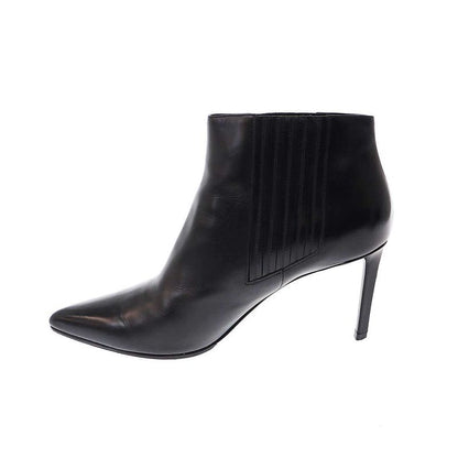 Celine Chelsea Cropped Boots Booties 327913002c Black 39.5