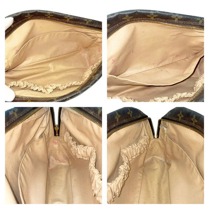 Louis Vuitton M47522 Monogram PVC Trousse Toilette 28 Brown 344685 Second Bag