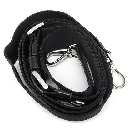 Prada Shoulder Bag Re-Nylon Smartphone Case Nylon Leather Black Silver Hardware