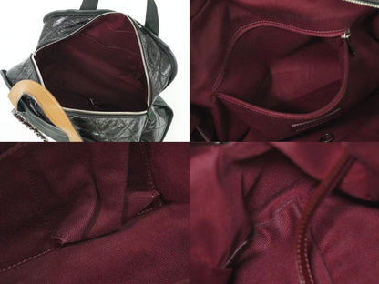 Authentic Chanel In The Mix Coco Mark 2WAY Shoulder Bag Handbag Sparkle Leather