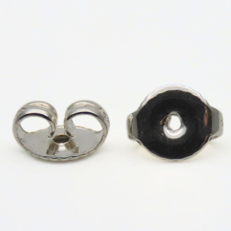 Tiffany & Co Earrings Open Heart 925 Silver Approx 2.2g Silver Elsa Peretti