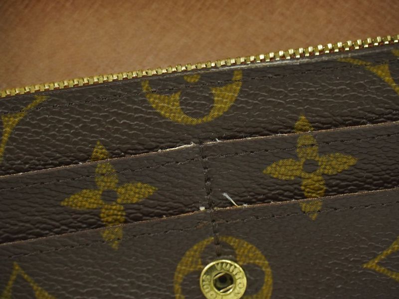 Authentic Louis Vuitton LV Old Shape Portefeuille Sarah Monogram Long Wallet