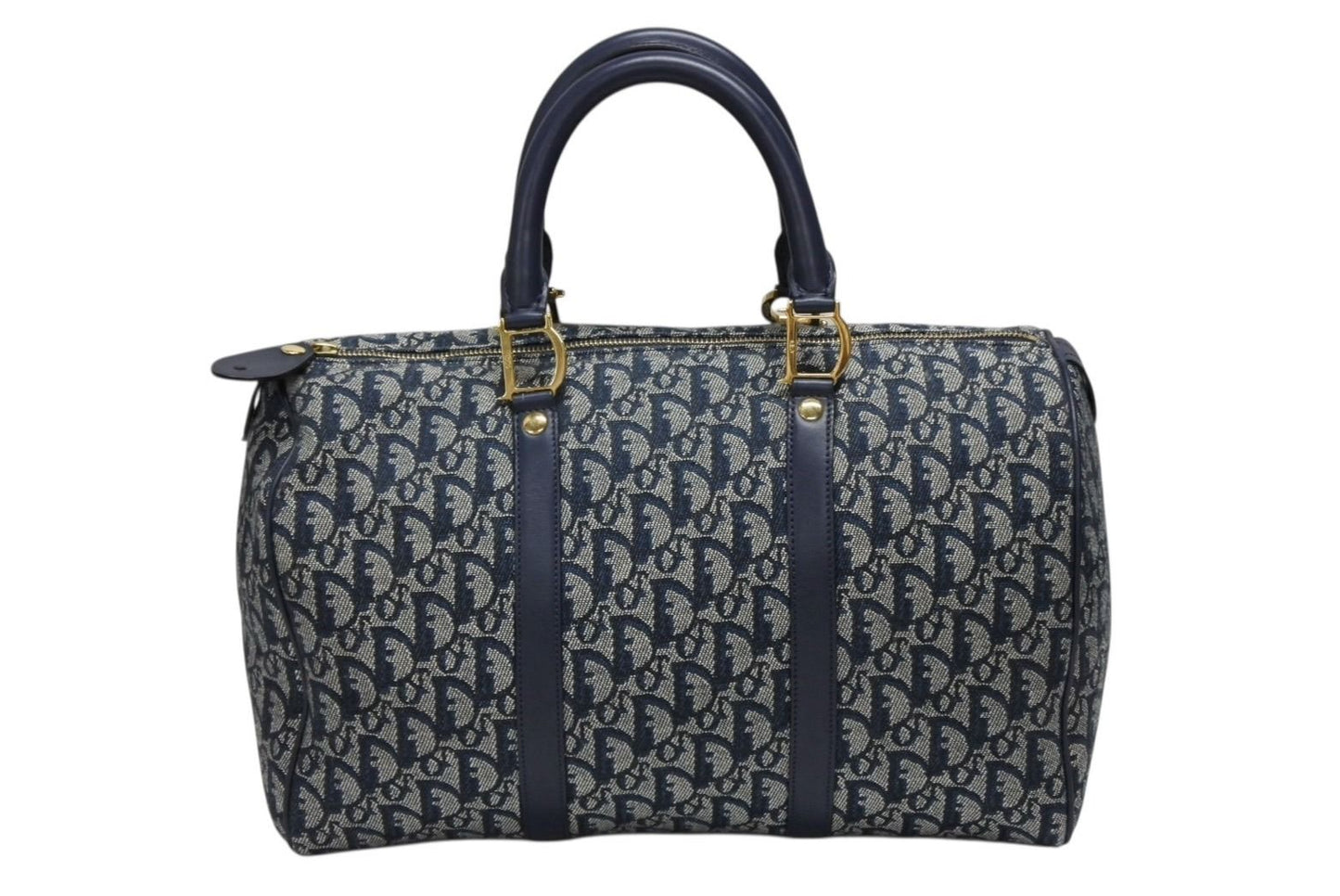 Dior Trotter Handbag Galliano Era Navy