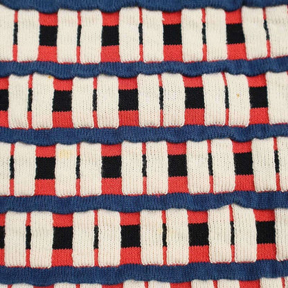 Fendi Block Knit Dress Fz9065 T4k Mix 40