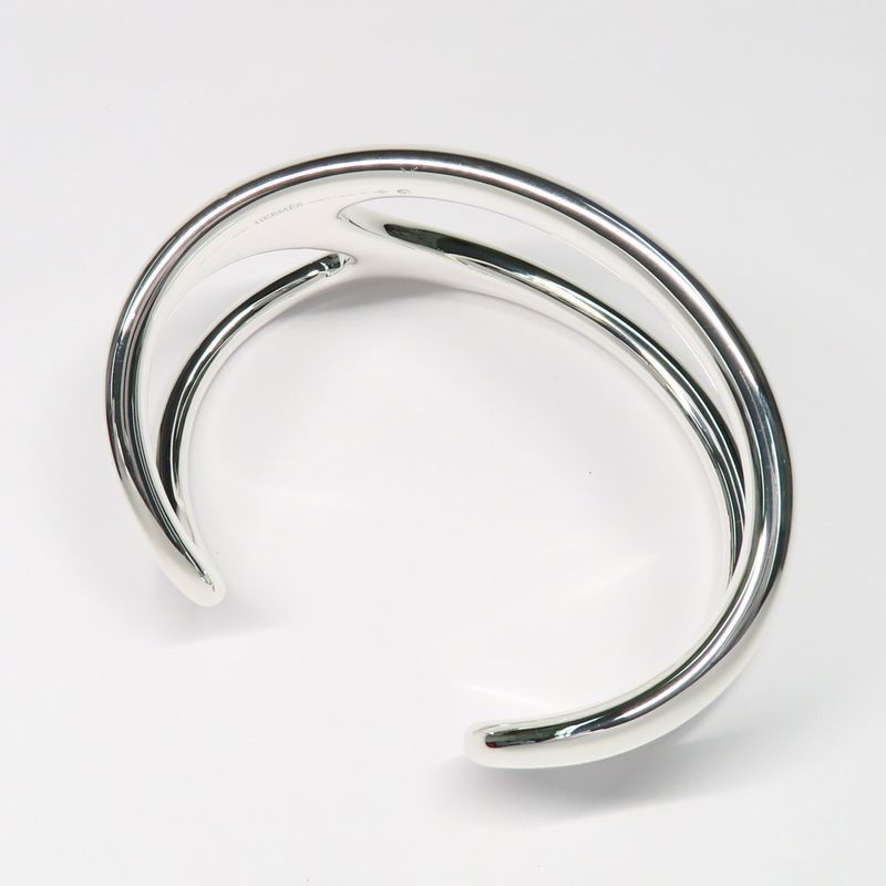 Hermes Bracelet Chaine D'ancre Punk Bangle 15 Ag925 Silver - Manufactur