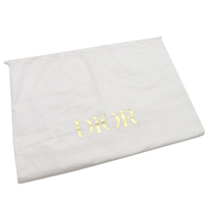 Christian Dior Tote Bag Book Tote Medium Canvas Gray Handbag Embroidery Oblique