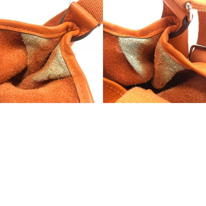 Hermes Shoulder Bag Rodeo De Taurillon Clemence Orange