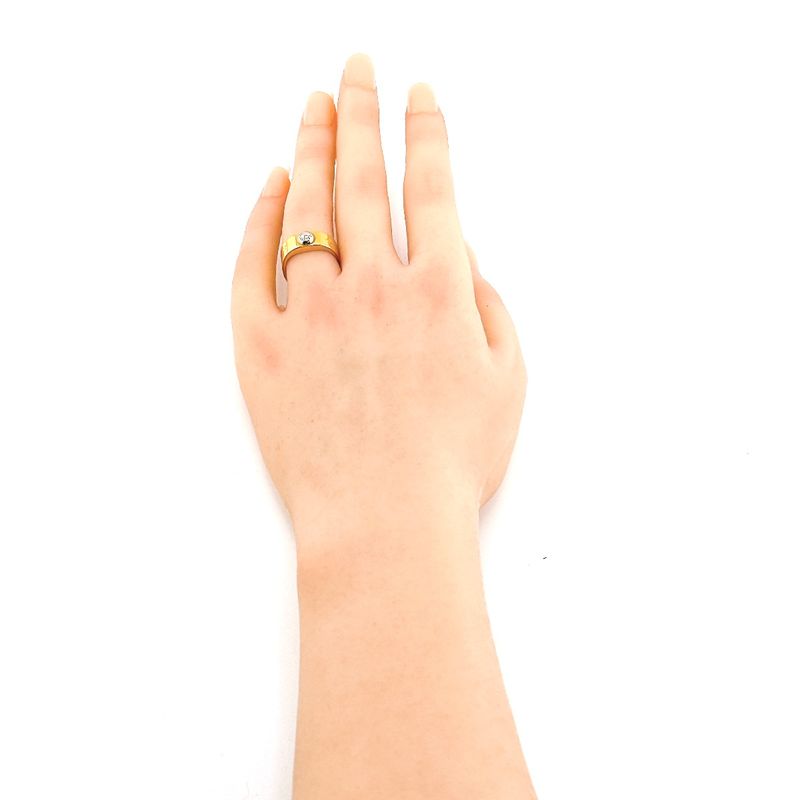 Louis Vuitton M00210 GP S Size Ring - Nanogram Ring - Ring Louis Vuitton Gold