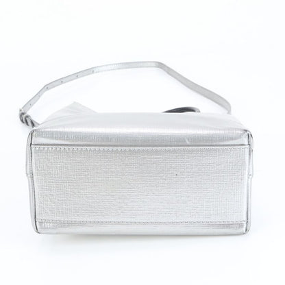 Balenciaga Shopping Tote XXS Leather 2WAY Shoulder Bag Crossbody Silver 597858