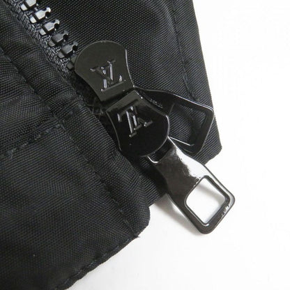 20SS Louis Vuitton 1a63fq Monogram Spray WZIP Padded Blouson Jacket Black×blue