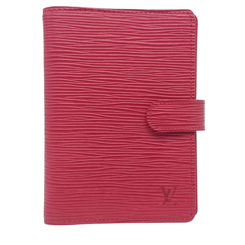 [unused] Louis Vuitton Agenda PM Epi Red Gold