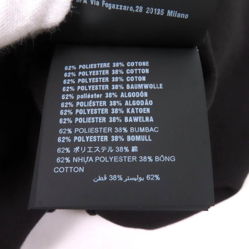 Prada 2023 P3k43 Jersey Dress With Triangle Charm Black 36 Made In Italy