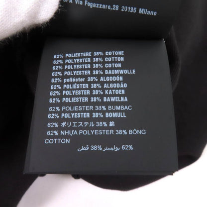 Prada 2023 P3k43 Jersey Dress With Triangle Charm Black 36 Made In Italy