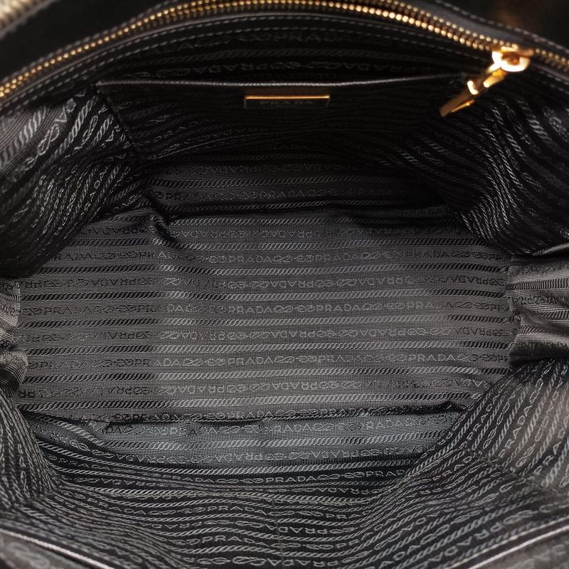Prada Galleria Black Saffiano Leather Bn17867/a 164