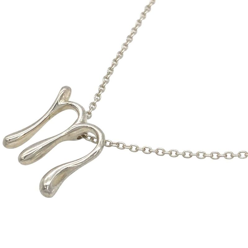 Tiffany & Co Tiffany & Co Initial M Necklace Sv925 22g Silver
