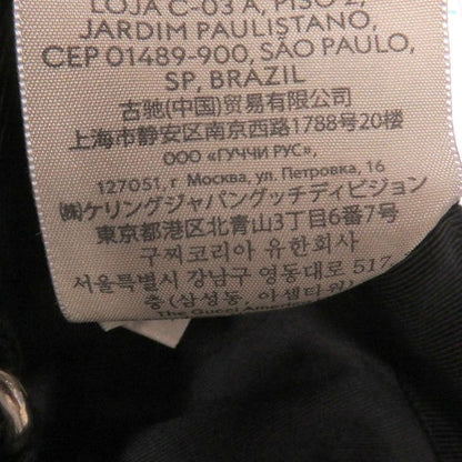 Gucci 576253 GG Canvas Logo Patch Baseball Cap Hat Black M/58cm (22.83in) Made