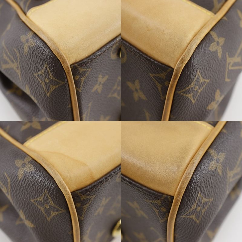 Louis Vuitton Beverly MM M40121 Monogram Canvas Brown Fl4007 Ladies Shoulder Bag