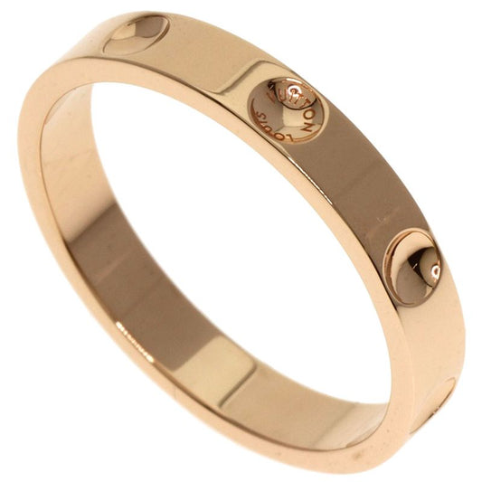 Louis Vuitton Petite Berg Empreinte #60 Ring 18K Pink Gold Unisex