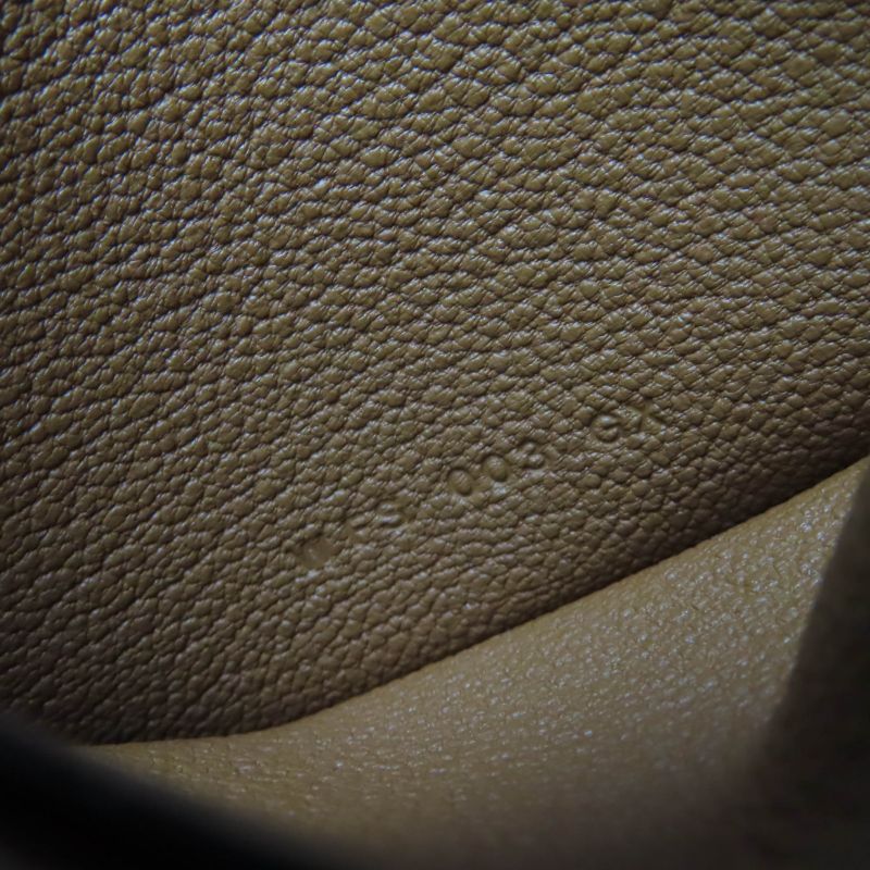 Hermes H Serie Gold Vaux Evercolor Card Case Passcase W Engraved With Box Made