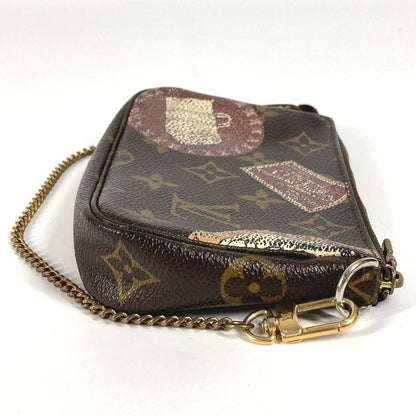 Louis Vuitton Shoulder Bag Mini Pochette Accessoire M95804 Monogram Canvas Brown
