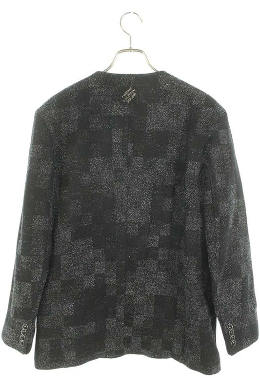 Louis Vuitton 25SS Rm251m STE Hsj75e Denim Boucle Cles Set Colorless Jacket