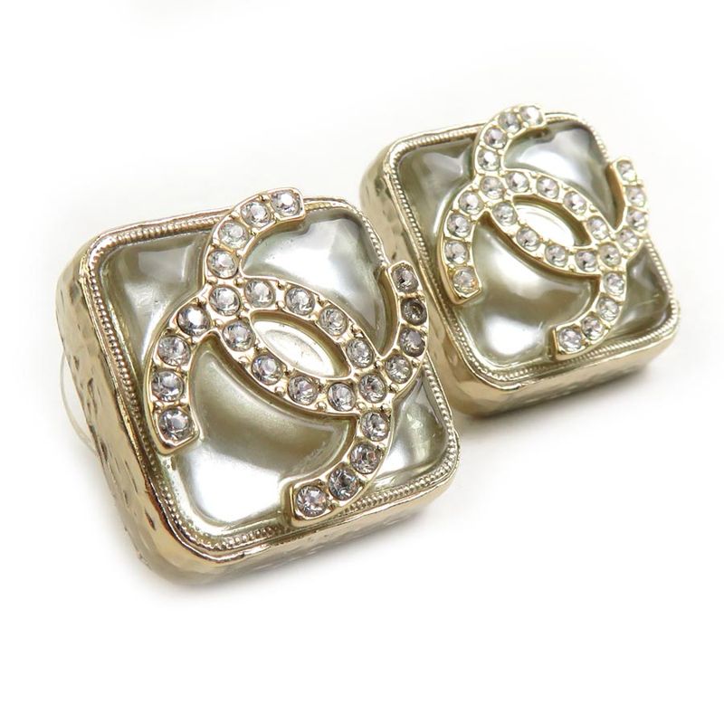 Chanel Earrings Coco Mark