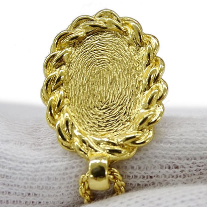 Dior Necklace Women's Brand Logo GP Gold Accessories