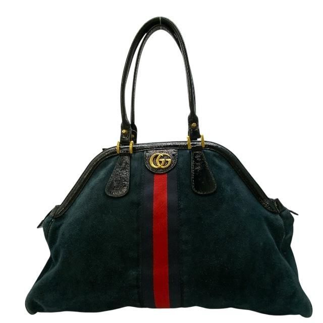 Gucci 515937 Tote Handbag Bag Shoulder Taiga Head GG Marmont Patent Leather