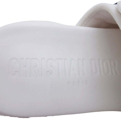 Christian Dior Amour Flat Sandals Slides Sandals Slides Mules Logo Belt Thick