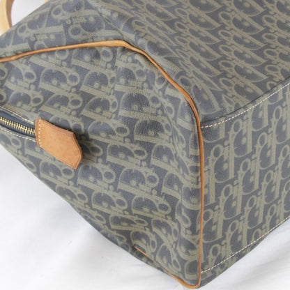 Christian Dior Trotter Boston Bag Monogram Canvas Ladies