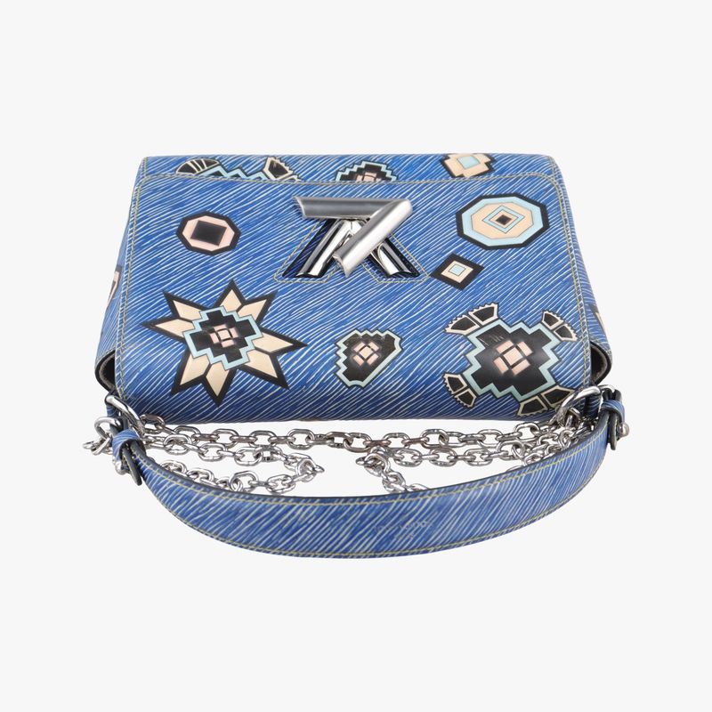 Louis Vuitton Twist MM Blue X Multicolor Epi M54865fl3185
