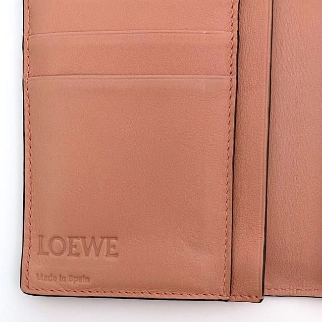Loewe Folded Long Wallet Vertical Large Wallet F21349