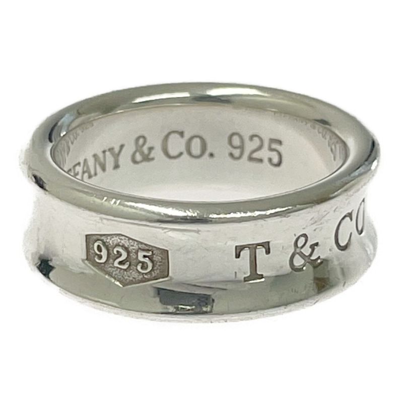 Tiffany & Co Silver 1837 Narrow Ring 7.0g 925 Engraved 457192 Ring