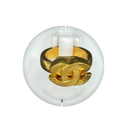 Chanel Coco Mark Camelia Ring